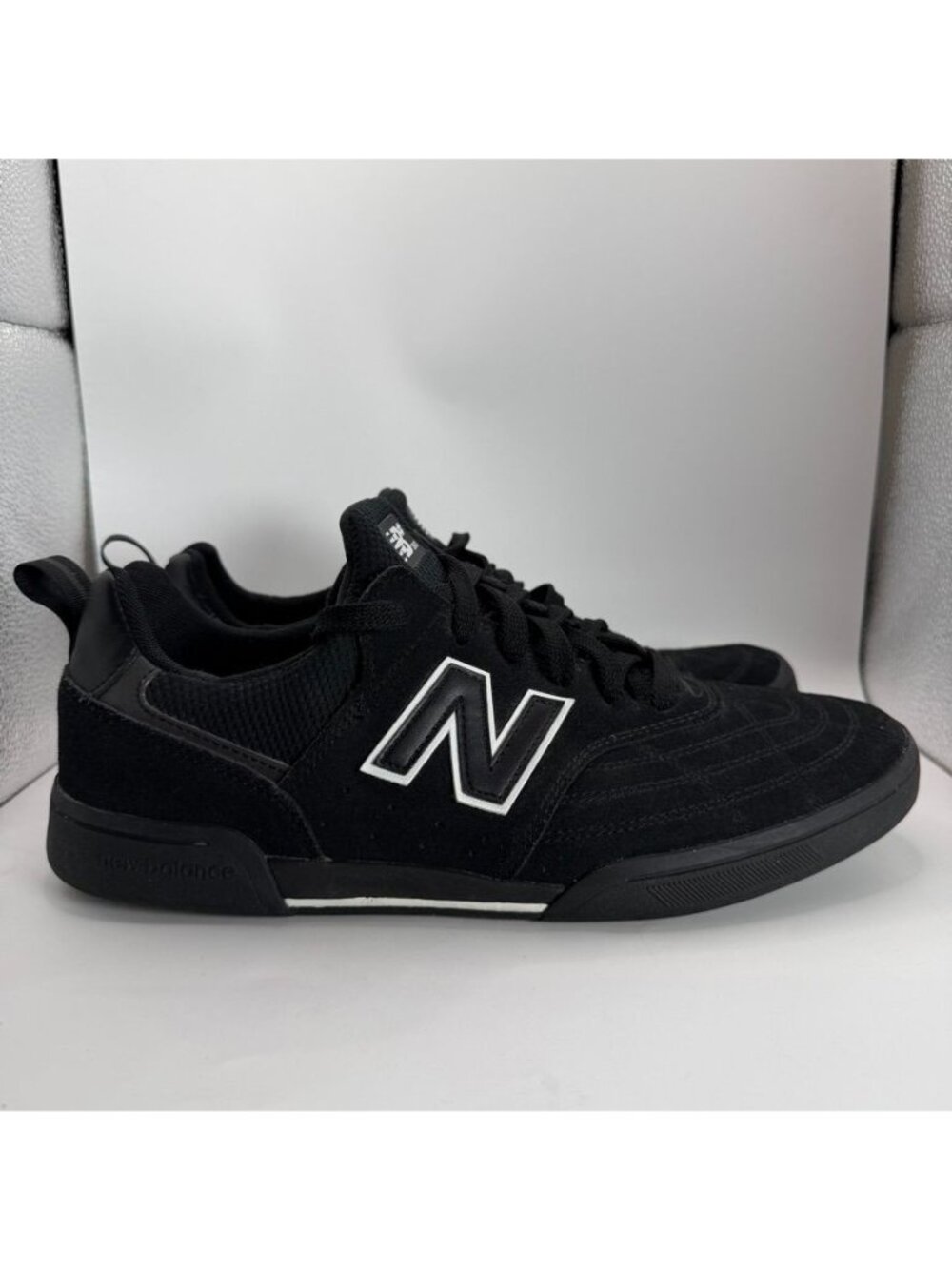 New Balance 288S Black Casual Shoes Mens Size 9.5 EU 44 Suede & Mesh Upper